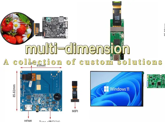 Custom TFT LCD Display Module Screen with Touch Panel Around 0.96 1.3 1.77 2 2.1 2.4 2.8 3.2 3.5 4 4.3 4.5 5 5.5 7 8 9 10.1inches Square or Round Solution 