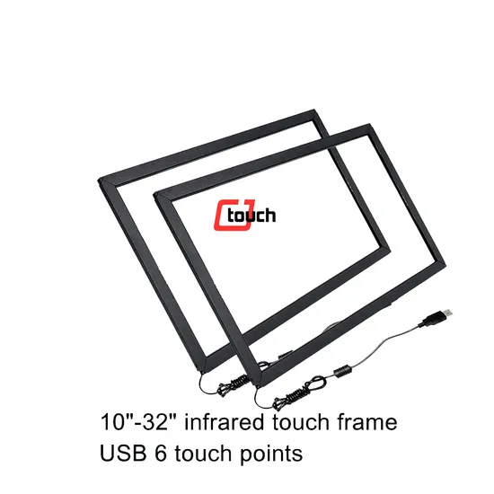 Infrared Touch Screen 18.5 Inch Aluminum Structure for TFT LCD Display 