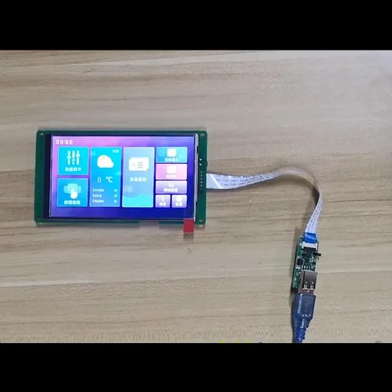 Uart 3.5 Inch 320*480 Resolution Integrated Serial Port TFT LCD Display Optional Touch Screen 