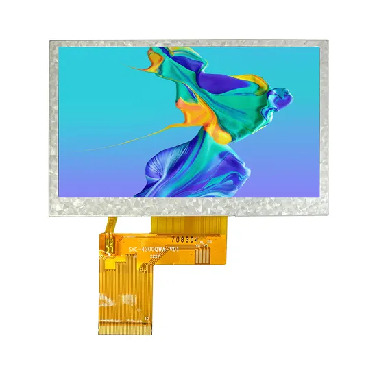 5 Inch 800X480 LCD Module 40 Pin TFT Display with Resistance Touch Screen 