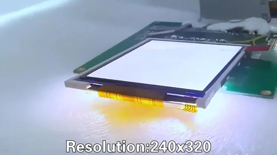 Custom TFT LCD Display Screen 2.8 Inch 240*320 Resolution Spi Interface LCD Screen Optional Touch 